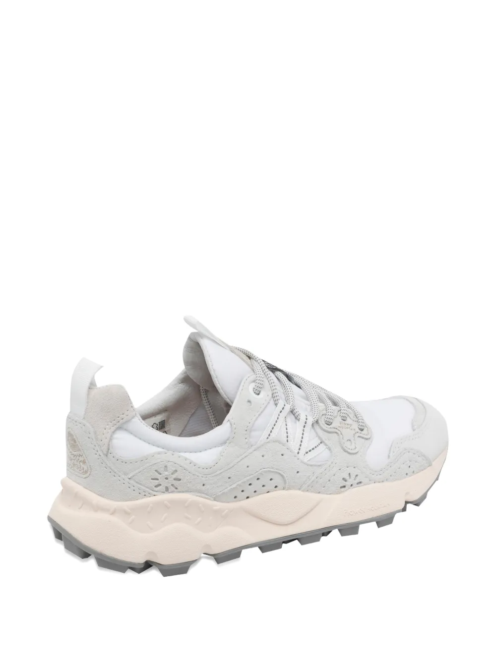FLOWER MOUNTAIN Yamano 3 round-toe sneakers Wit
