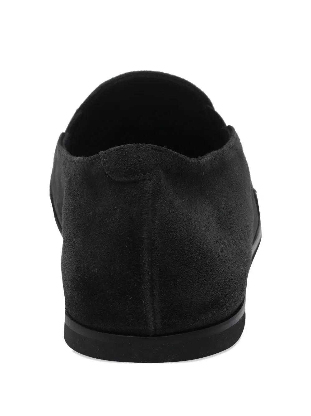 Common Projects Suède sneakers met ronde neus Zwart