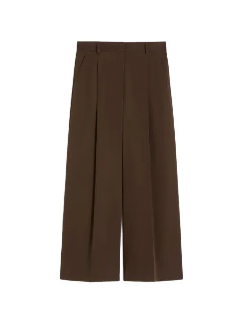 Weekend Max Mara pleated wide-leg trousers