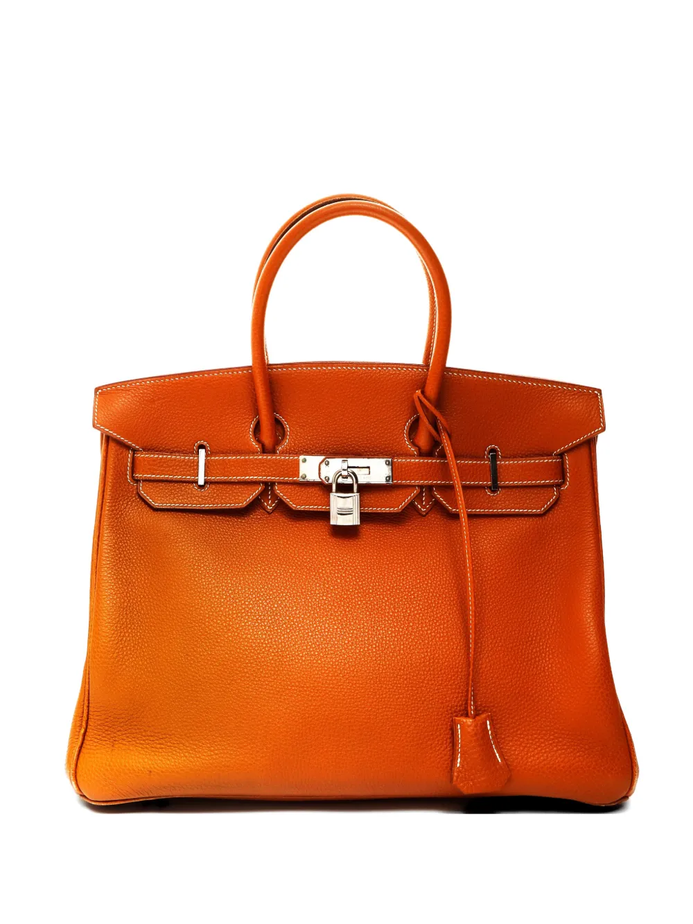 Hermès Pre-Owned 2001 Birkin leather handbag - Marrone