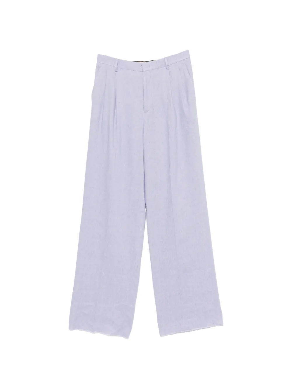 Tagliatore pleated wide-leg trousers - Viola