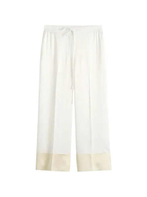 TOTEME drawstring silk trousers