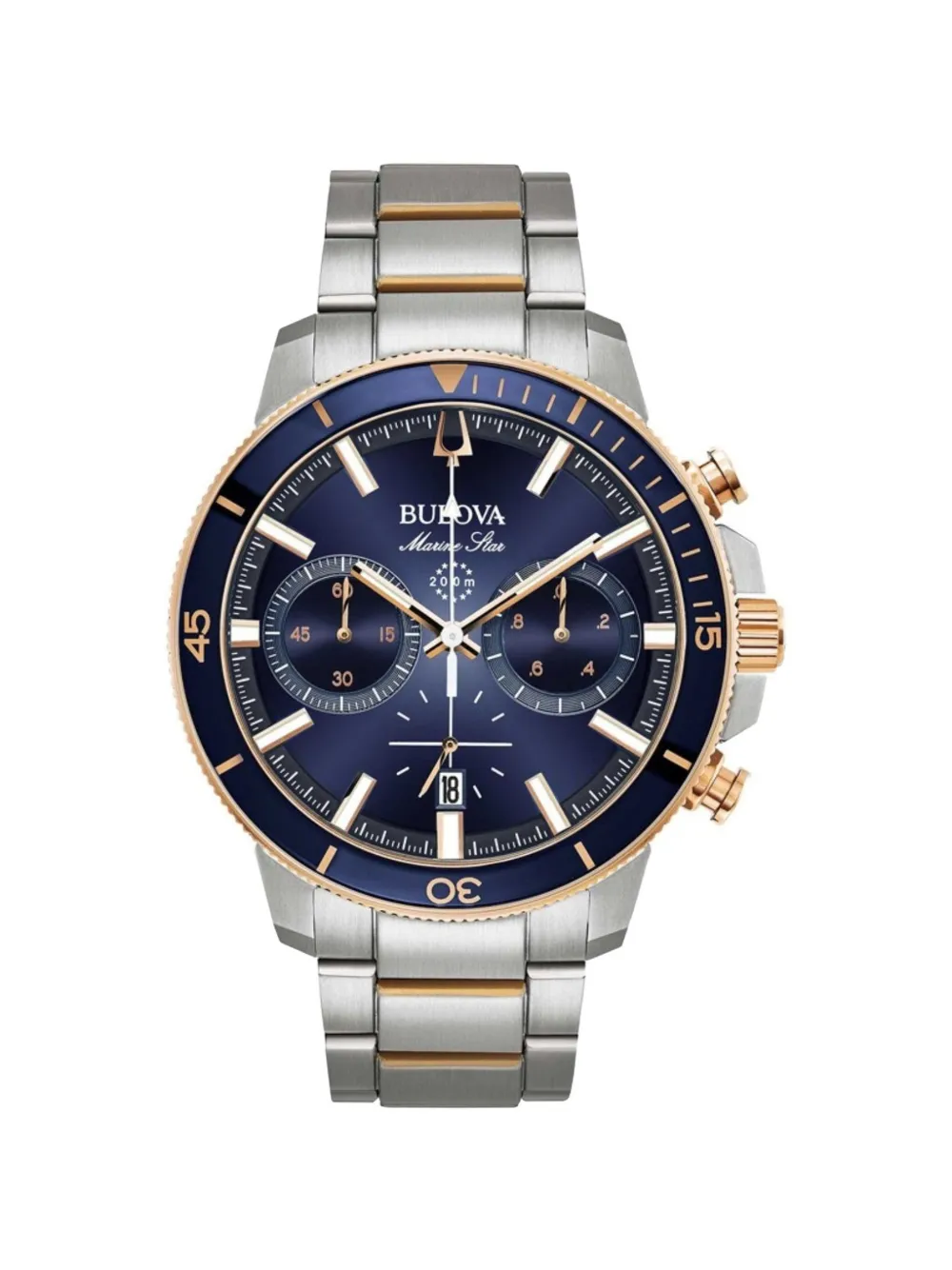 Bulova Marine Star 45mm watch - Blu