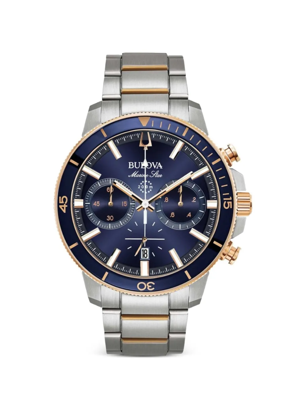 Bulova Marine Star 45mm watch - Blu