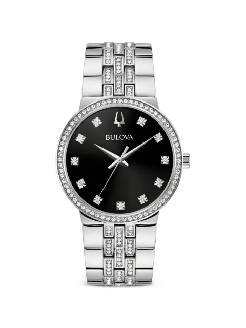 Bulova Crystal 40mm watch