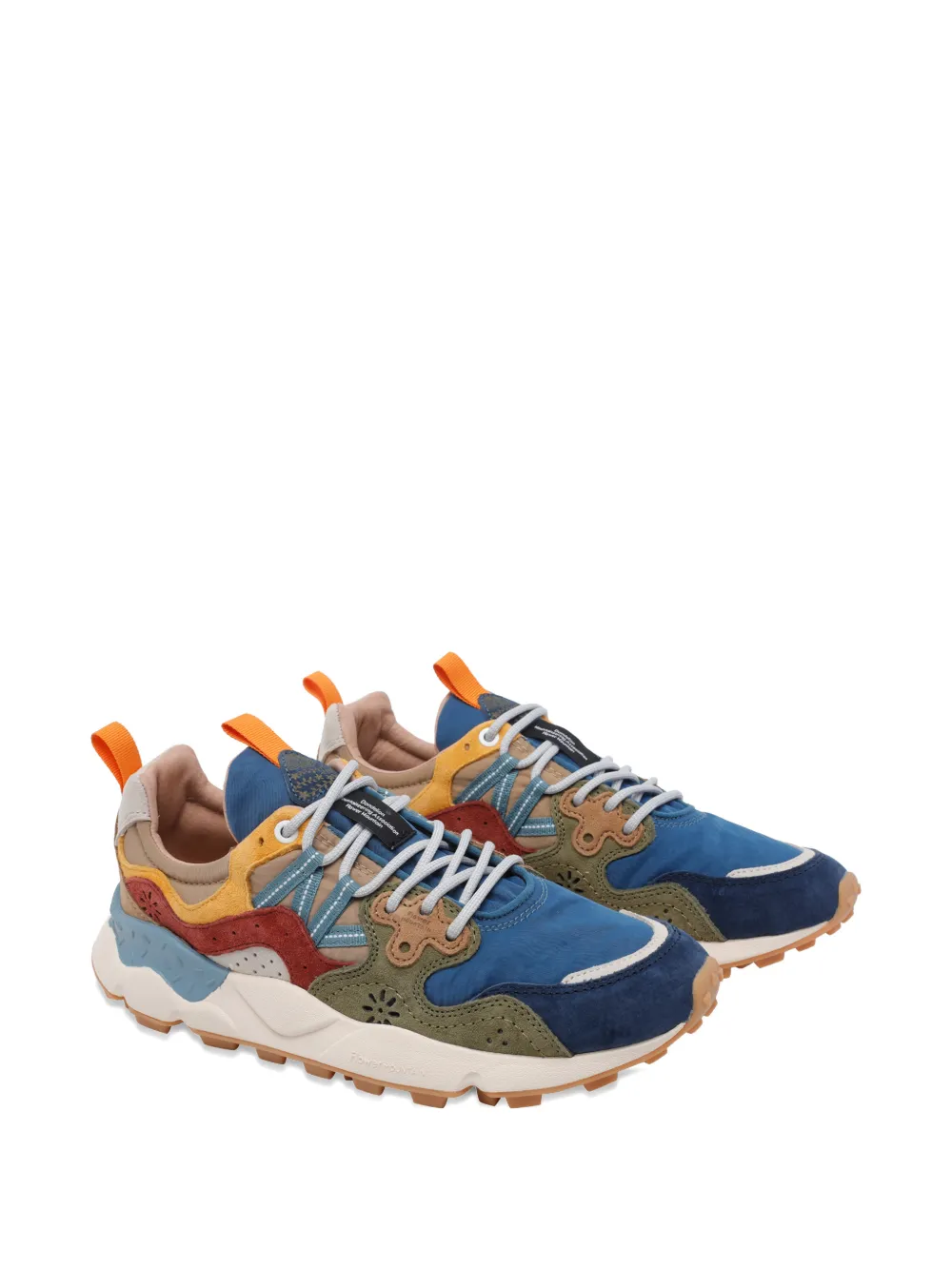 FLOWER MOUNTAIN Yamano 3 laces sneakers Blauw