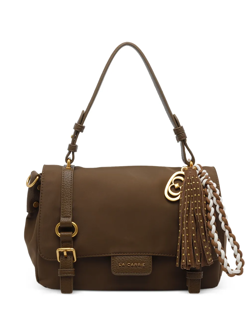 La Carrie Atena removable-strap tote bag - Marrone