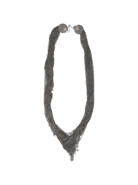 Vintage shell-detail necklace