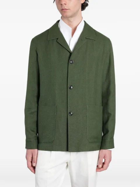 Zegna patch-pocket jacket
