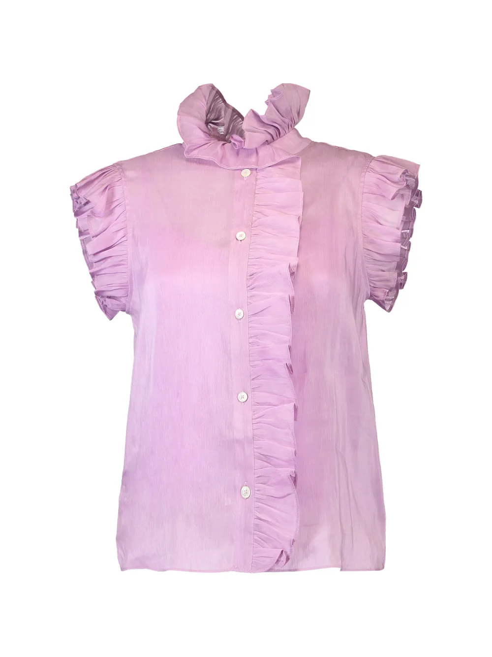 Christy Lynn Marfa ruffled shirt - Viola