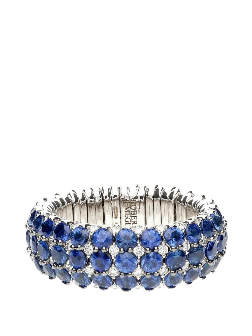 Roberto Demeglio sapphire and diamond ring - Argento