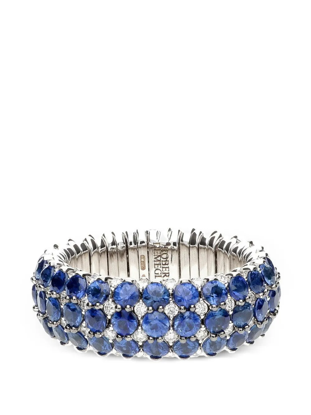 Roberto Demeglio sapphire and diamond ring - Argento