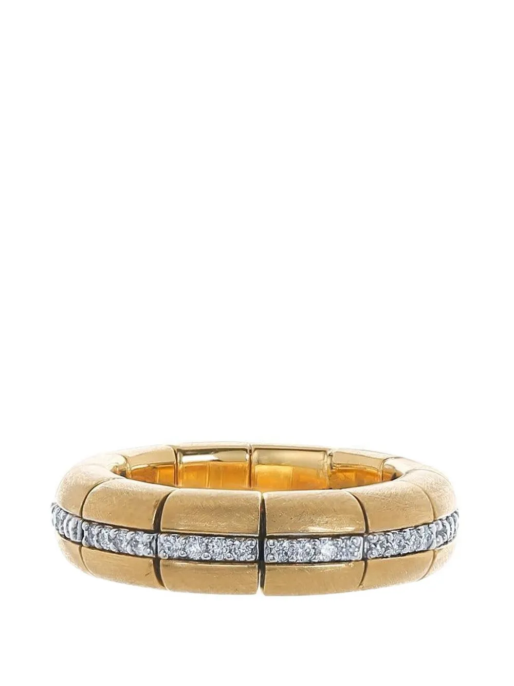 Roberto Demeglio eternity diamond stretch ring - Gold