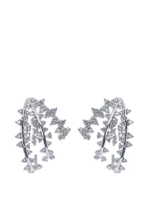 Ananya diamond tri-hoop earrings
