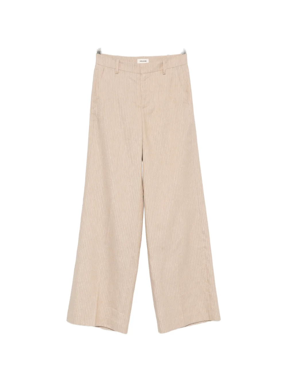 Zadig&Voltaire pinstripe wide-leg trousers - Toni neutri