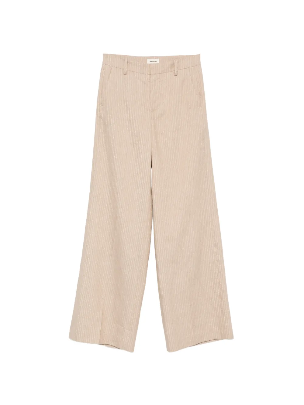 Zadig&Voltaire Broek met wijde pijpen Beige