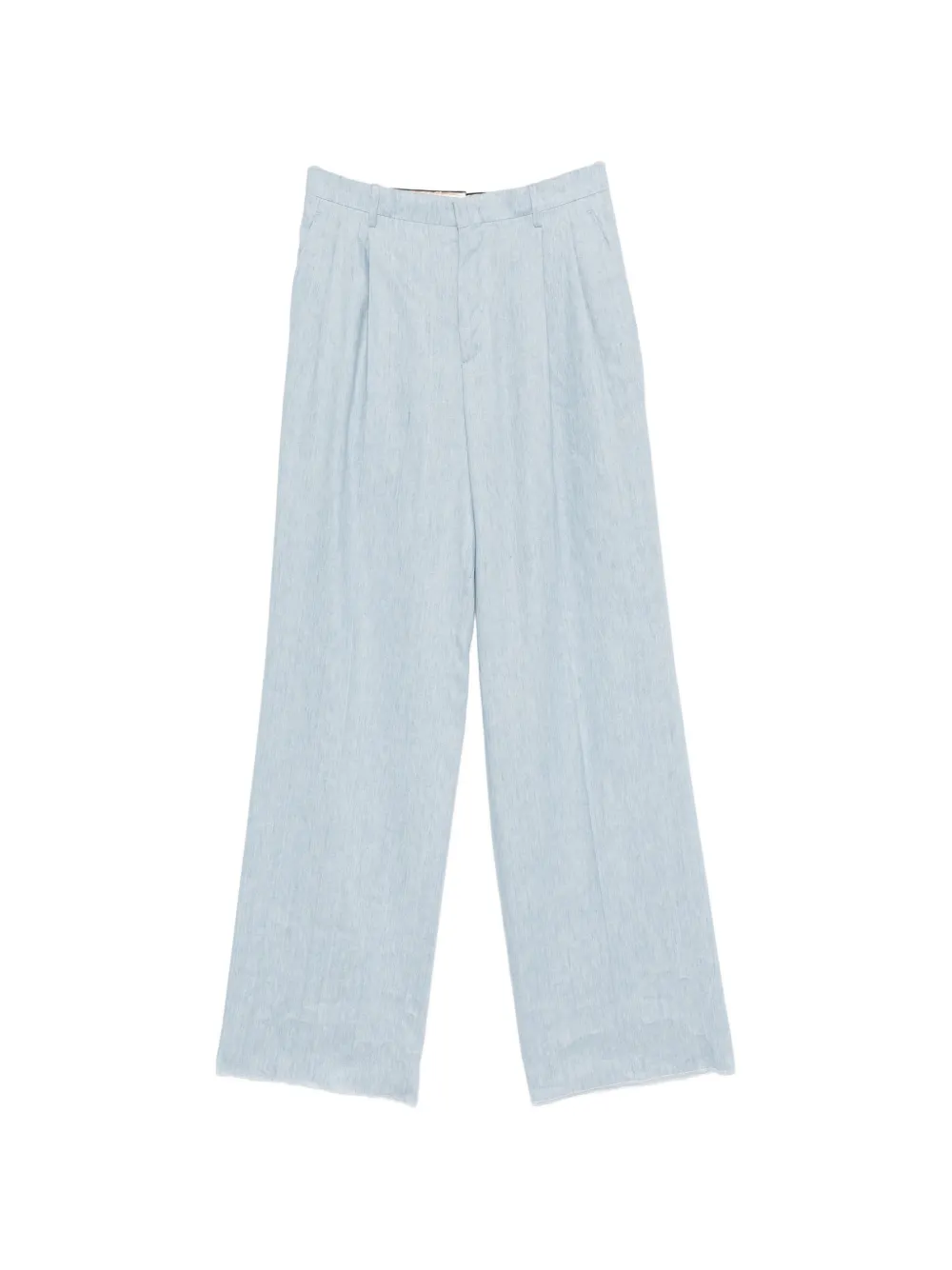 Tagliatore pleated wide-leg trousers - Blu