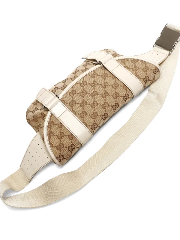 Gucci Pre-Owned 2000-2020 キャンバス ベルトバッグ | ニュートラル