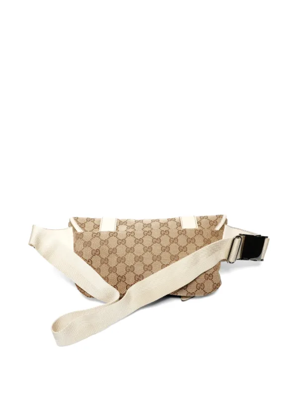 Gucci Pre-Owned 2000-2020 キャンバス ベルトバッグ | ニュートラル