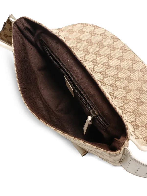 Gucci Pre-Owned 2000-2020 キャンバス ベルトバッグ | ニュートラル