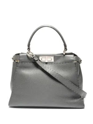 Fendi Pre-Owned 2020s バゲット ハンドバッグ | グレー | FARFETCH JP