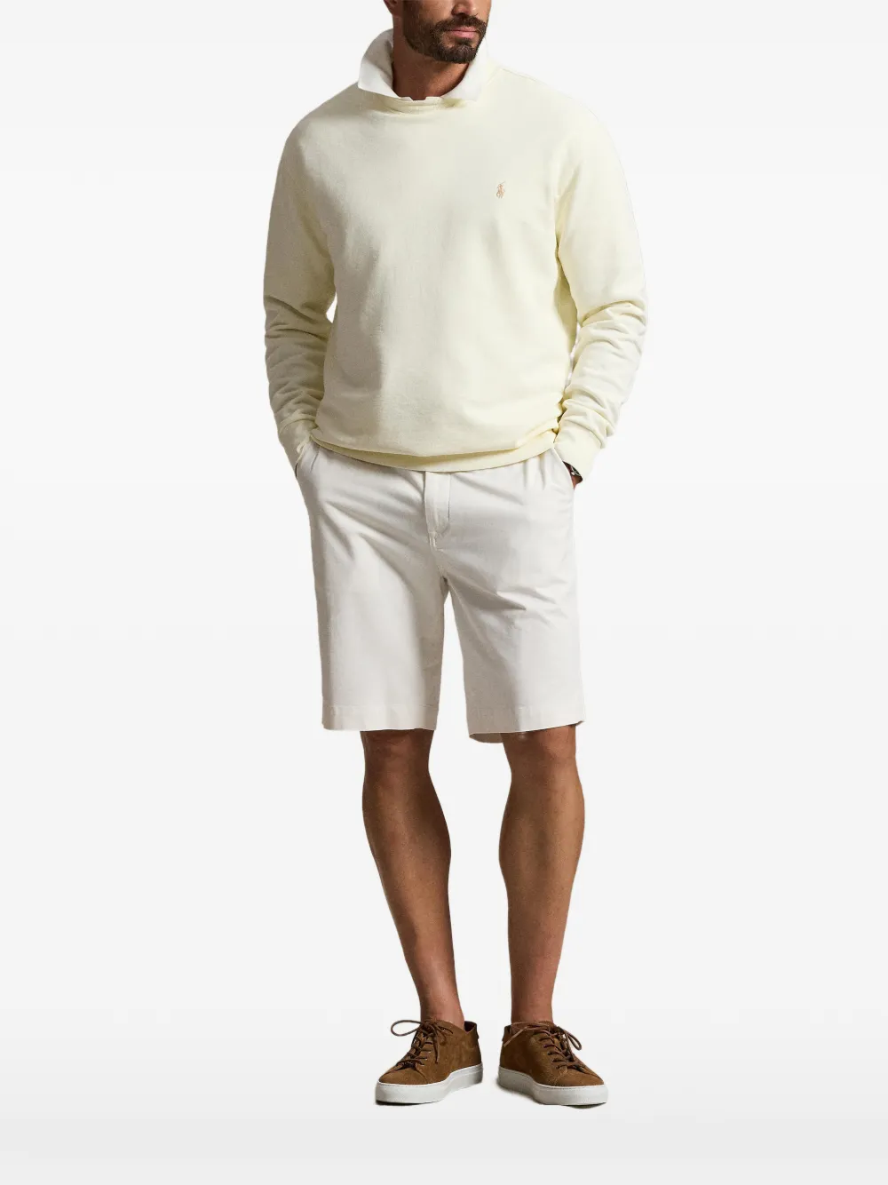 Polo Ralph Lauren Loopback fleece sweater Beige