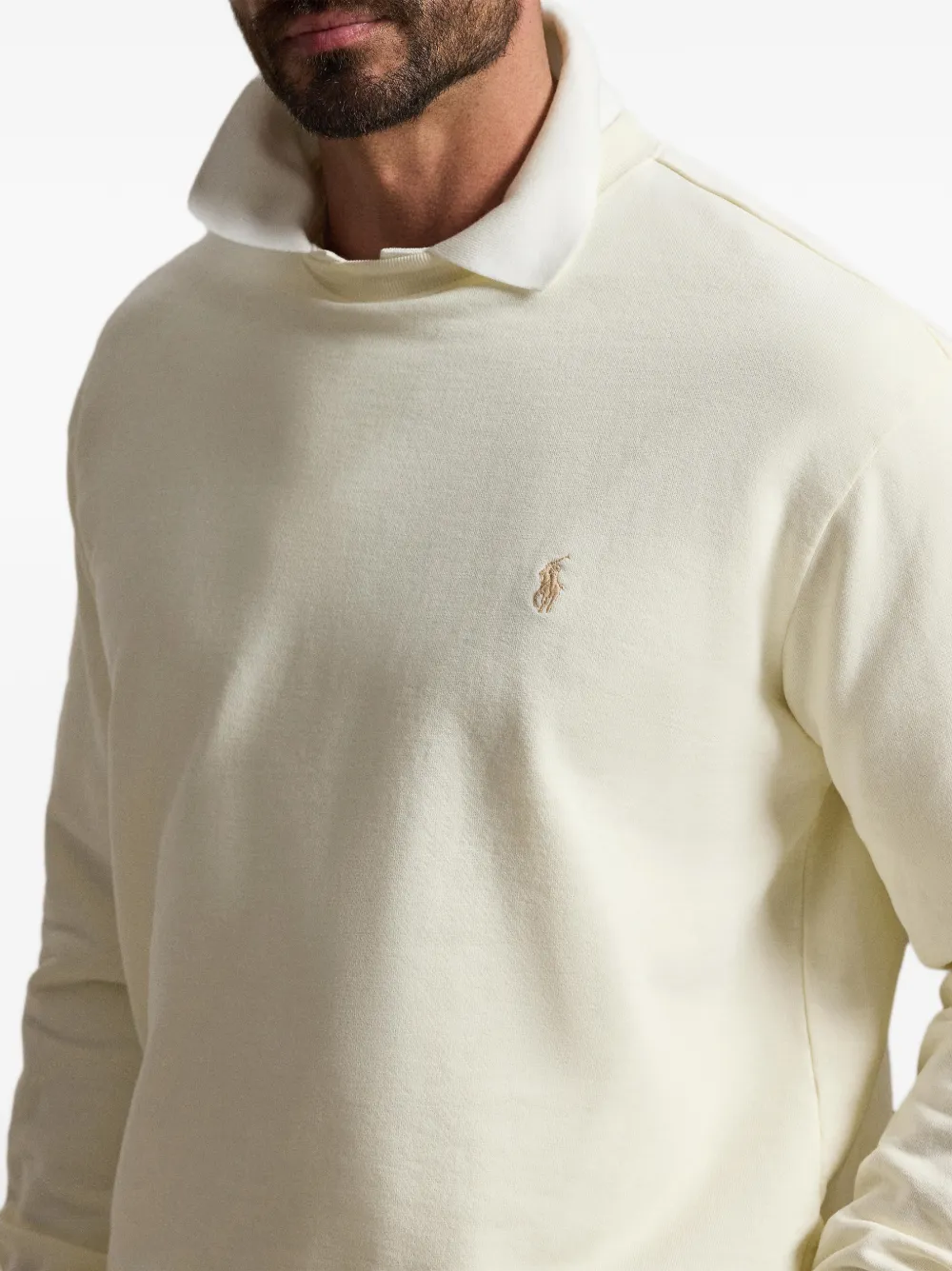 Polo Ralph Lauren Loopback fleece sweater Beige