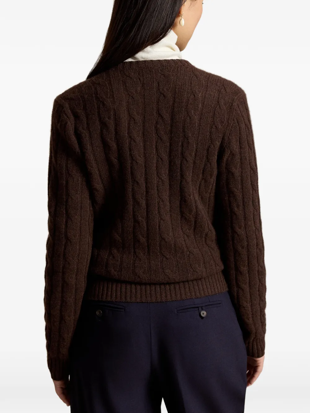 Polo Ralph Lauren Kasjmier sweater Bruin