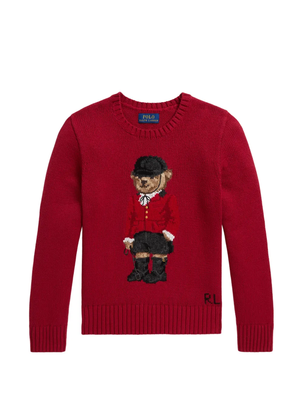 POLO RALPH LAUREN KIDS Maglione Polo Bear - Rosso