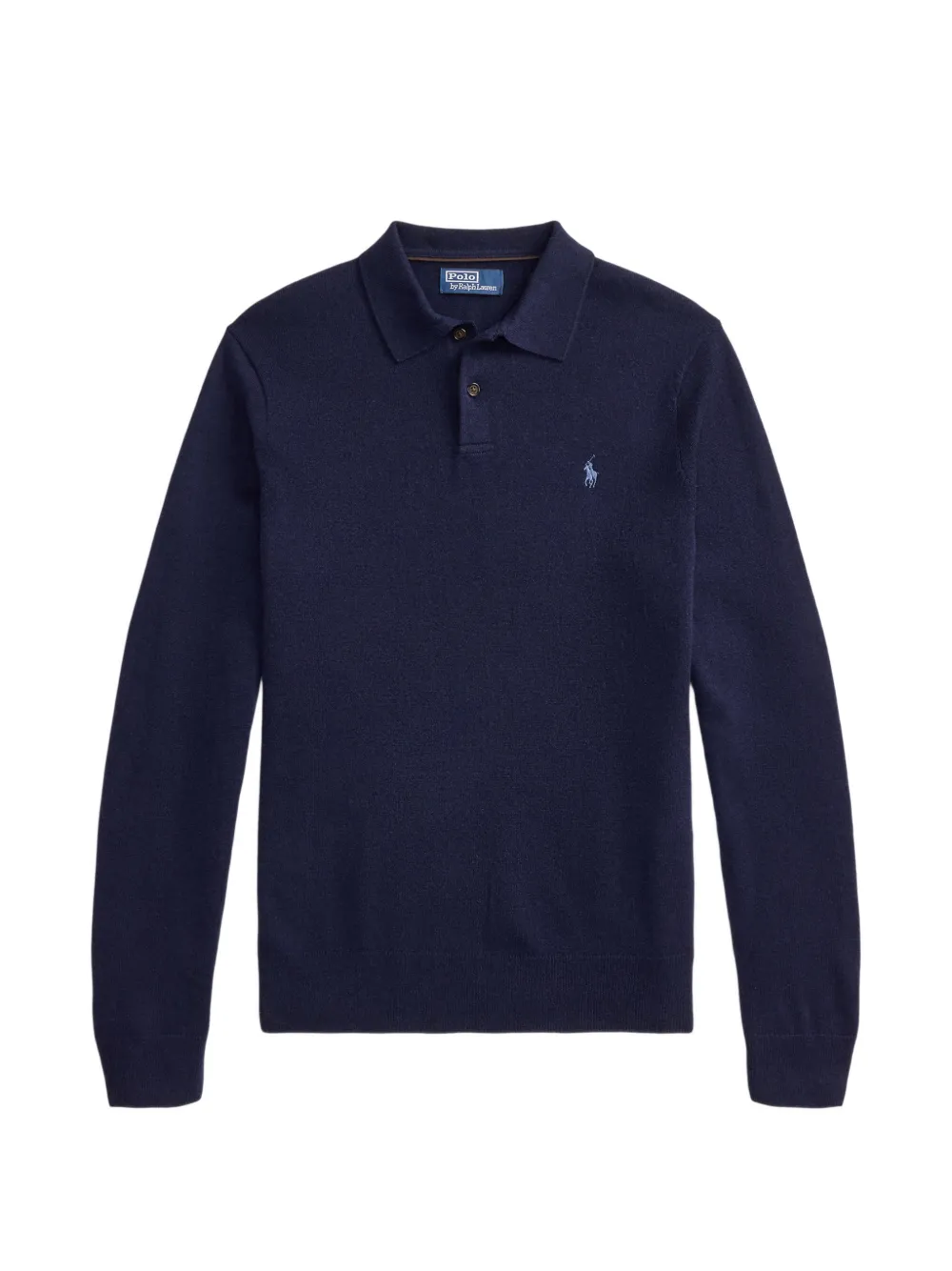Polo Ralph Lauren wool polo-collar jumper - Blu