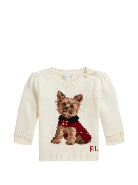 POLO RALPH LAUREN KIDS dog sweater