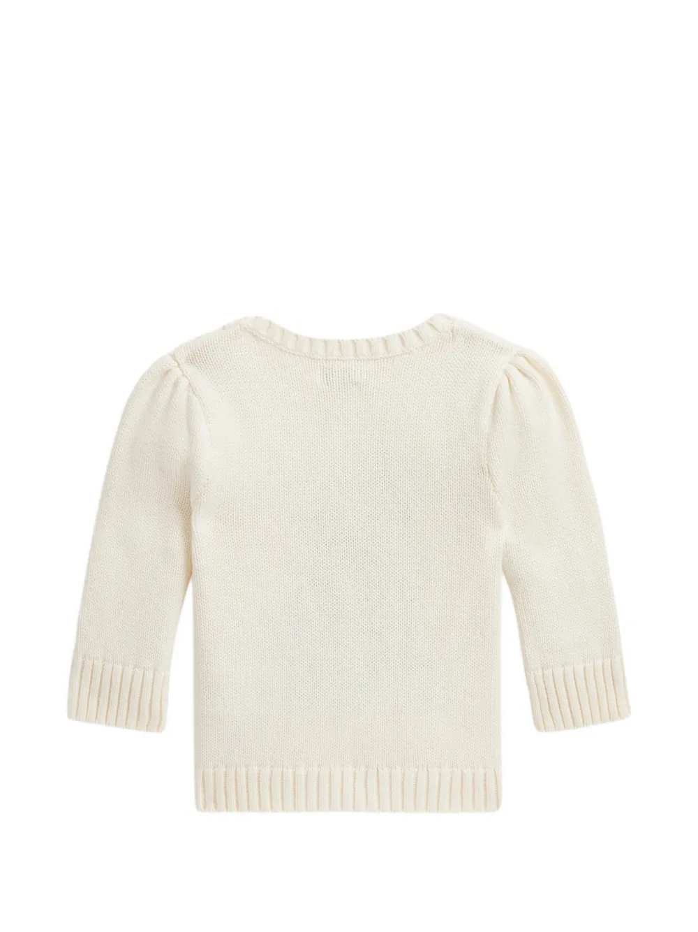 POLO RALPH LAUREN KIDS Trui met hond Wit