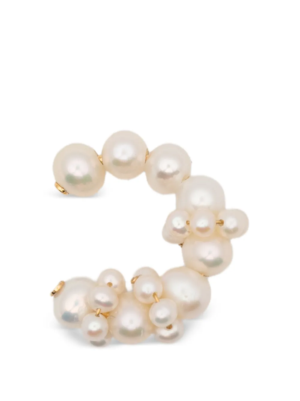 Completedworks pearl-embellished ear cuff