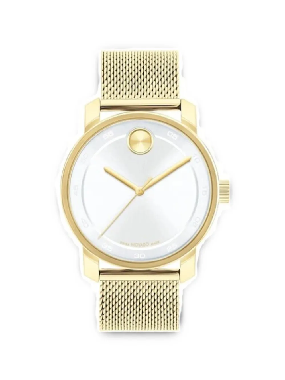 Movado Bold 41mm mesh watch - Argento