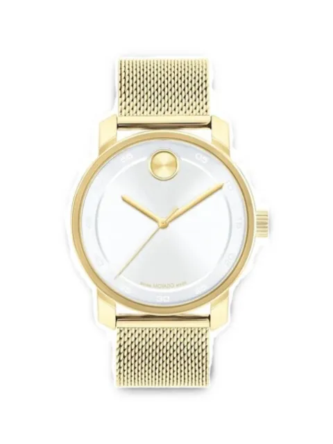 Movado Bold 41mm mesh watch