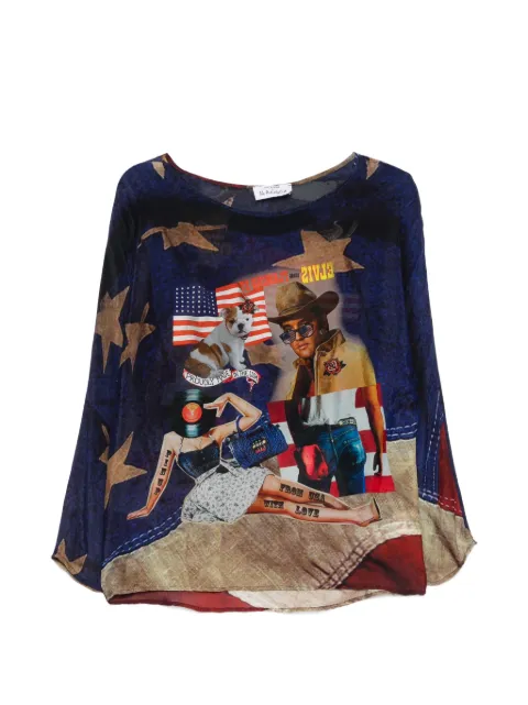 The Artistylist blouse à imprimé graphique