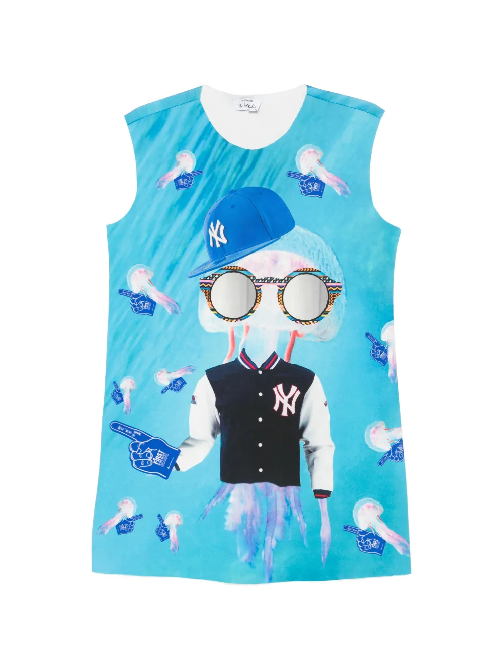 The Artistylist graphic-print mini dress