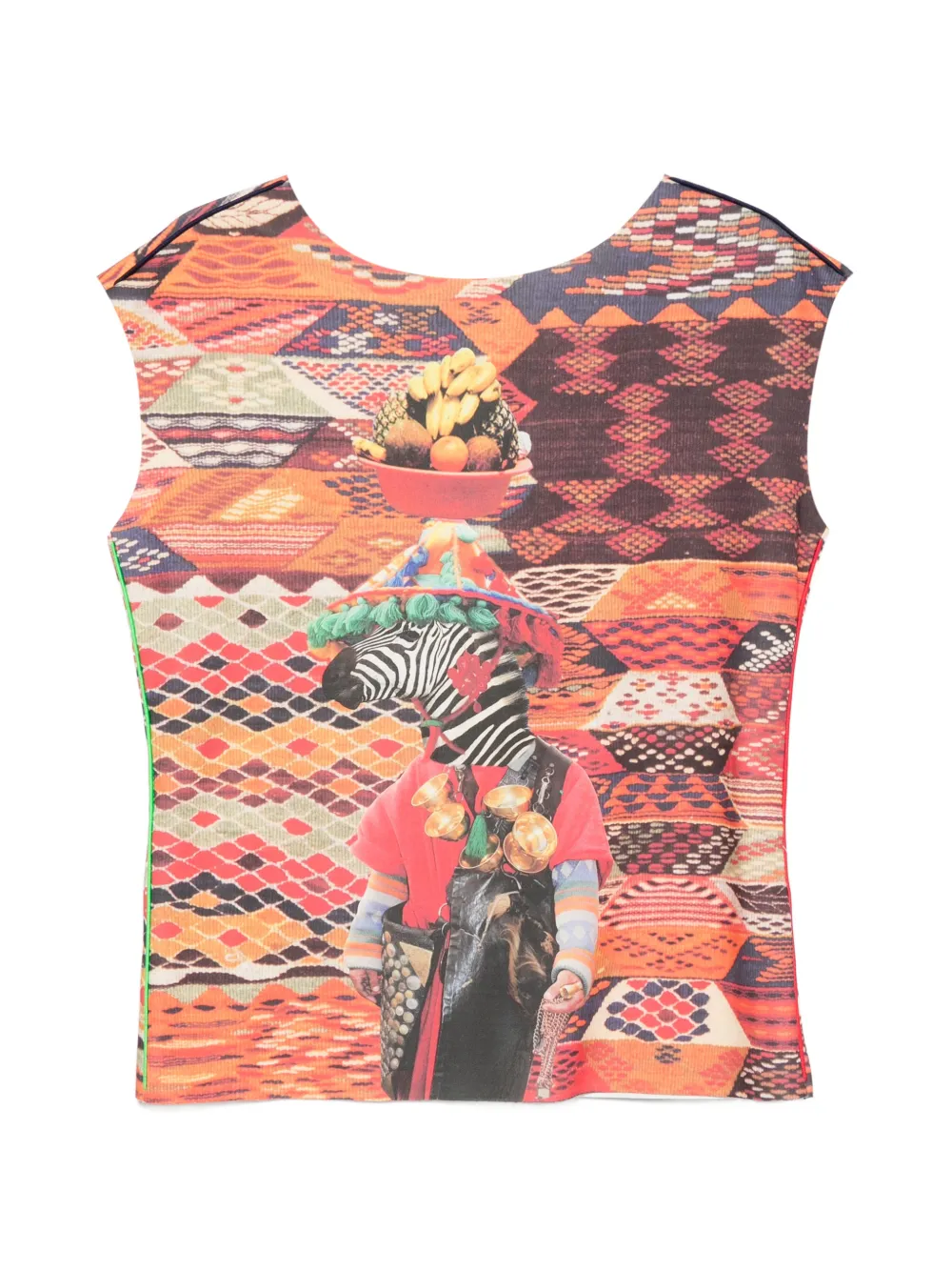 The Artistylist graphic-print T-shirt - Orange