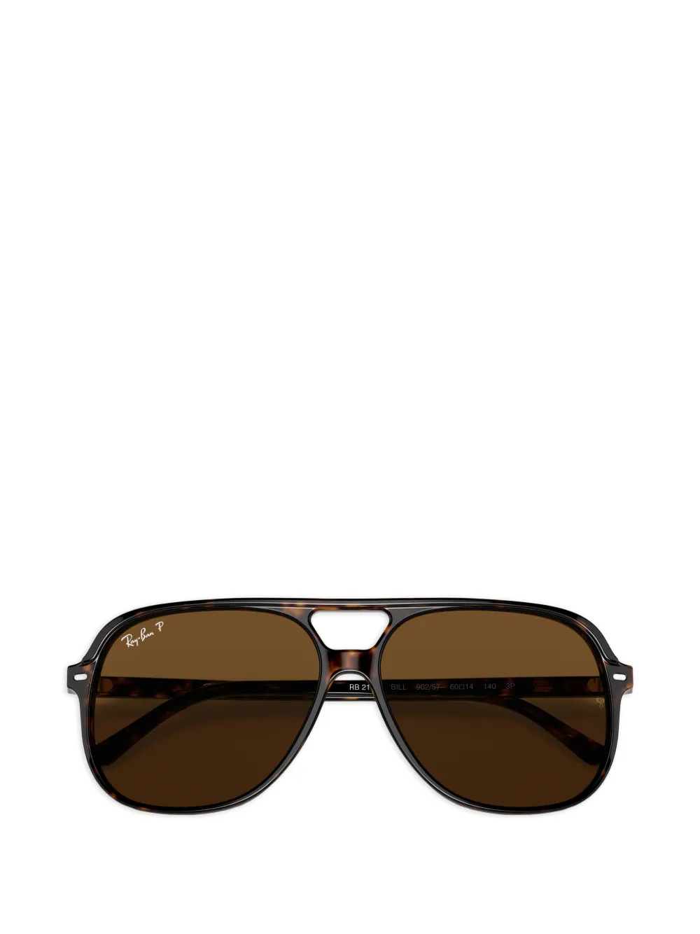 Ray-Ban Bill zonnebril met piloten montuur Bruin