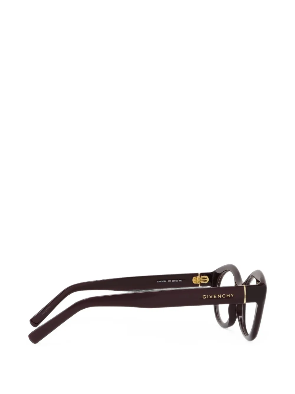 Givenchy Eyewear Bril met cat-eye montuur Bruin