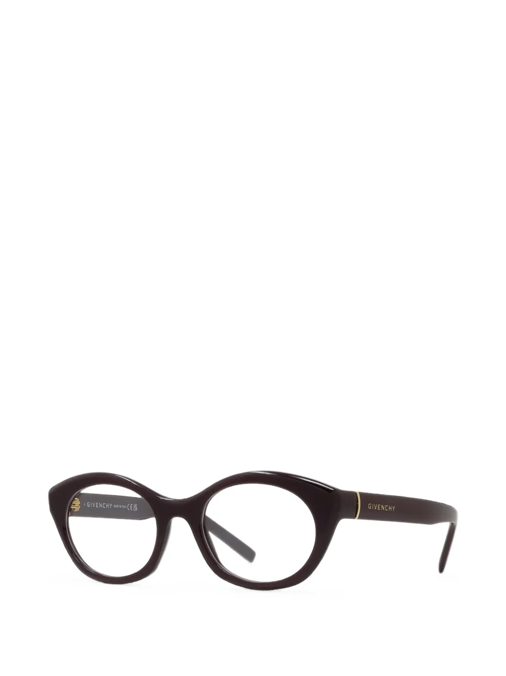Givenchy Eyewear Bril met cat-eye montuur Bruin