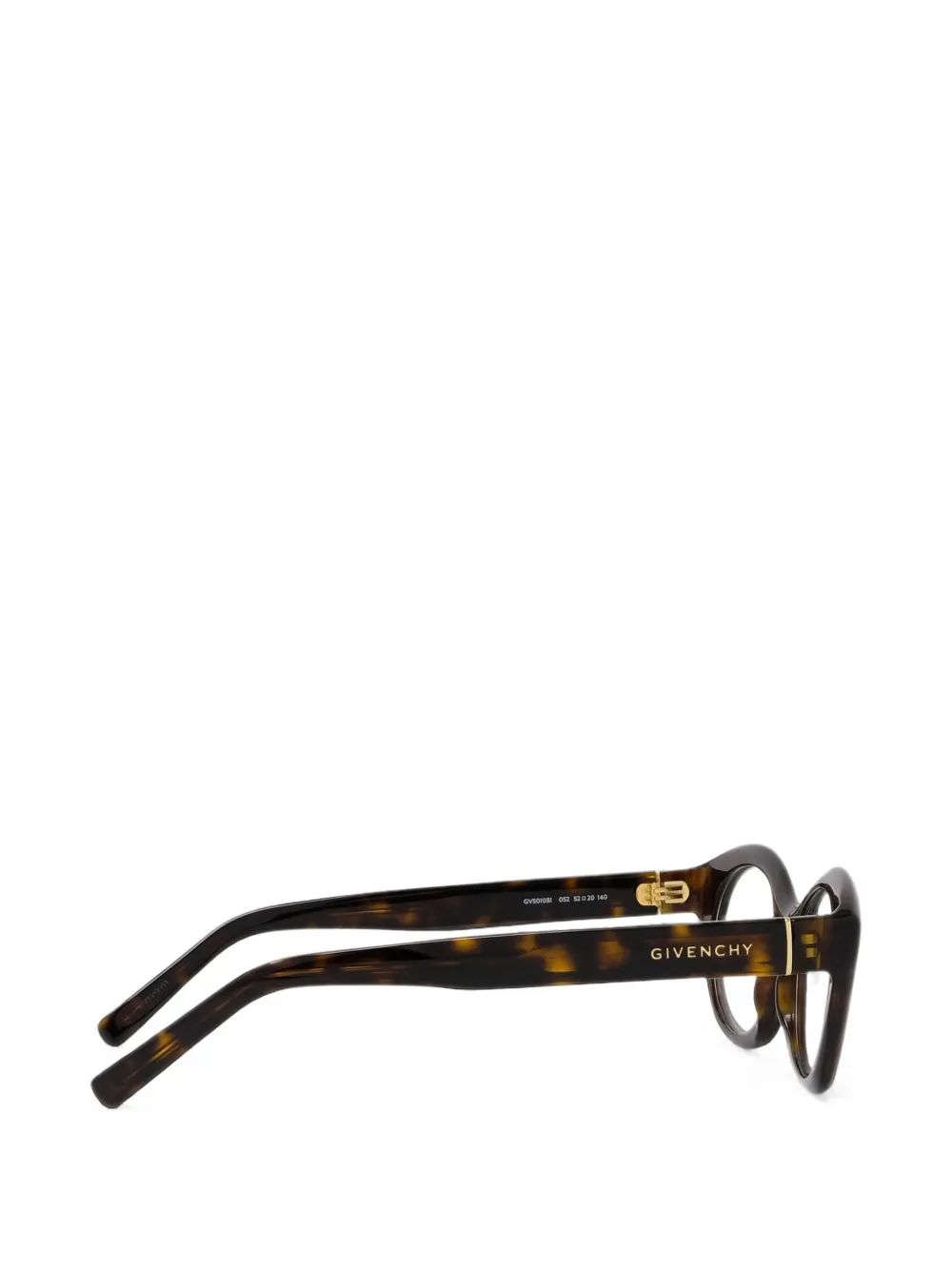 Givenchy Eyewear Bril met schildpadschild-effect Bruin