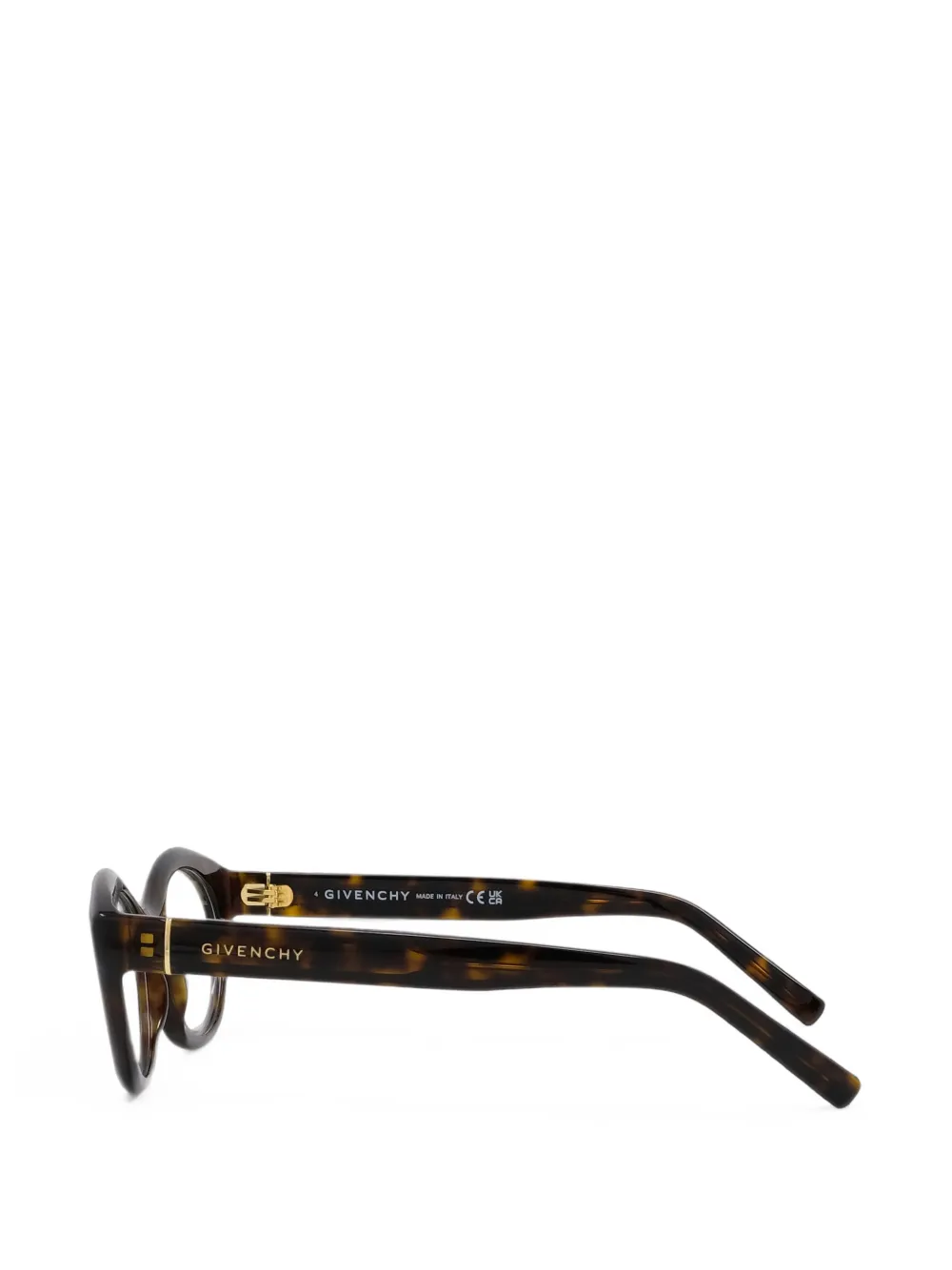 Givenchy Eyewear Bril met schildpadschild-effect Bruin
