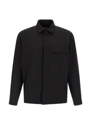 Comme Des Garçons Shirt denim-print Jacket | FARFETCH