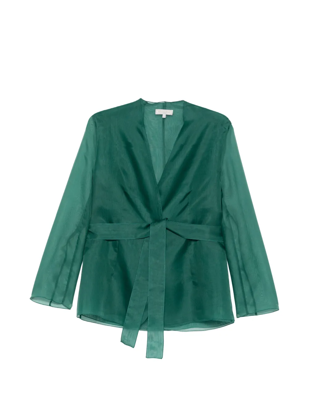 Antonelli Elia sheer jacket - Verde