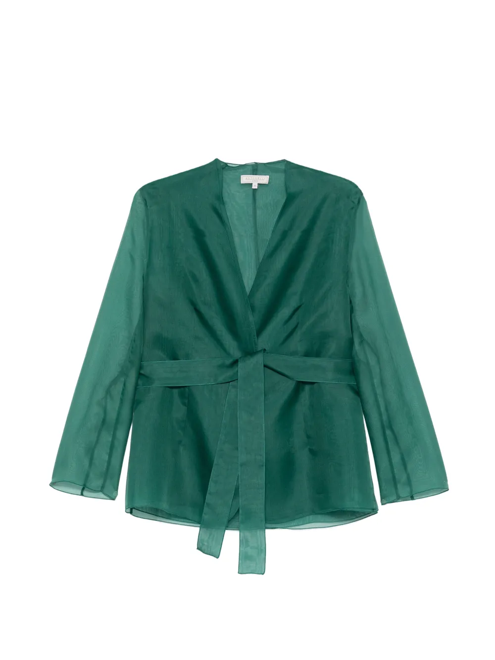 Antonelli Elia sheer jacket - Verde