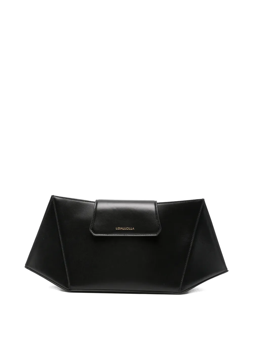 LIDIALUCILLA Bateaux MD leather clutch bag - Nero