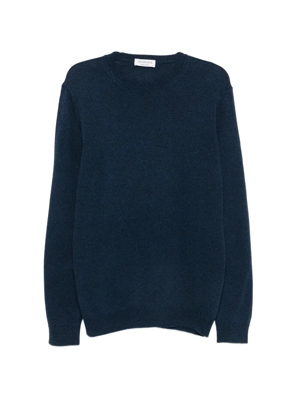 Jeordie's fine-knit crew-neck sweater - Blau