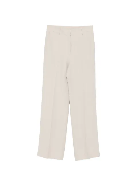 Antonelli Robinia pressed-crease trousers