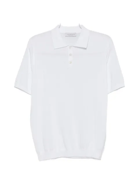 Jeordie's short-sleeve polo shirt